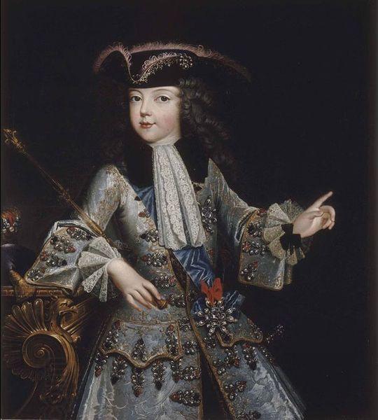 unknow artist Portrait of a young Louis XV of France oil painting picture